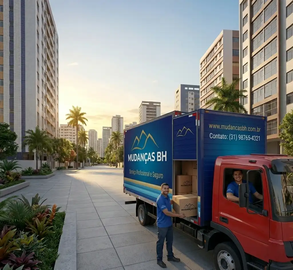 Empresa de Mudanca BH Hdj Mudanças Caminhao Mudanca BH