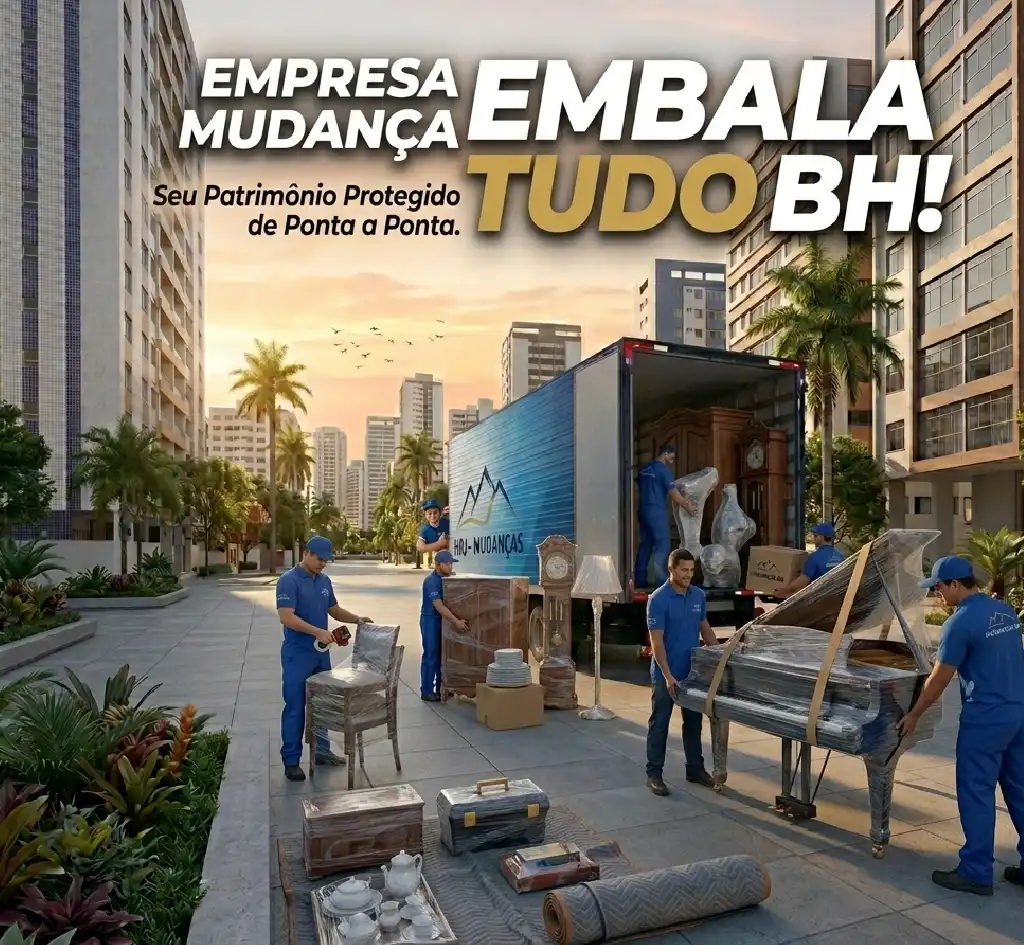 empresa mudança embala tudo bh Caminhao Mudanca Completa