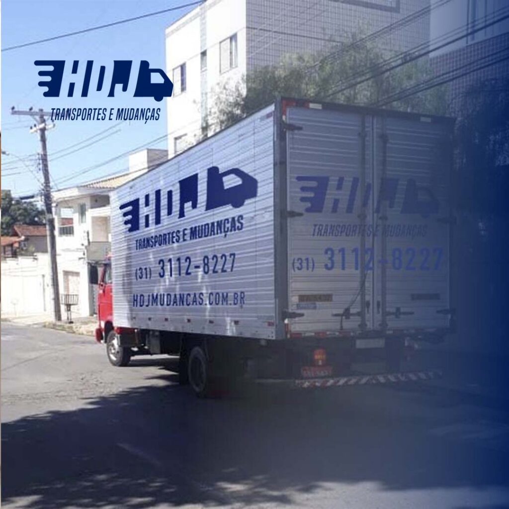 caminhão de mudanças