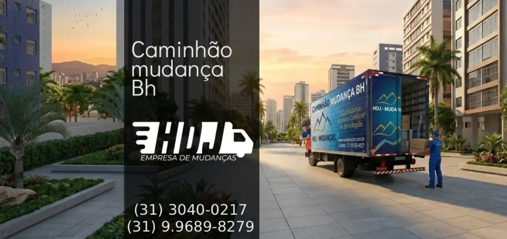 Caminhao Mudanca BH Empresa Mudanca HDJ