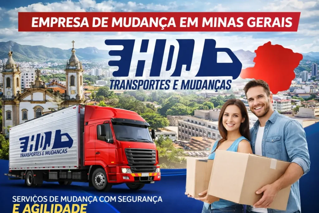 EMPRESA MUDANCA EM MINAS GERAIS HDJ MUDANCAS