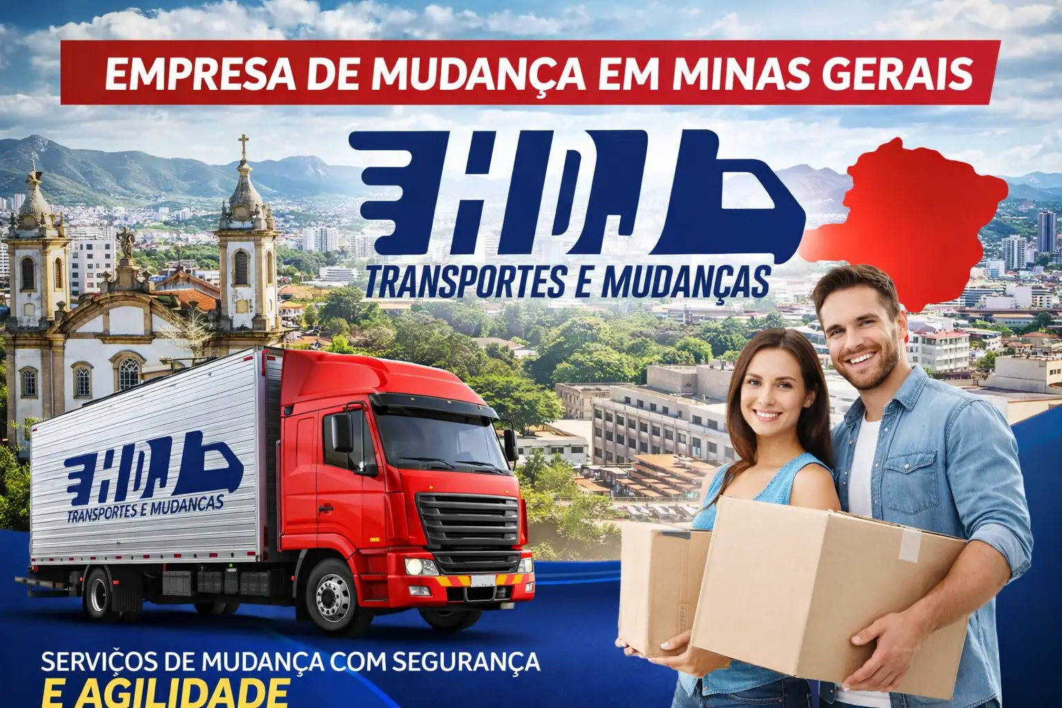EMPRESA MUDANCA EM MINAS GERAIS HDJ MUDANCAS