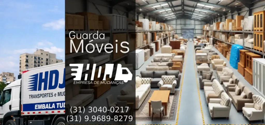 Guarda Moveis HDJ Empresa Mudanca contagem e Belo Horizonte