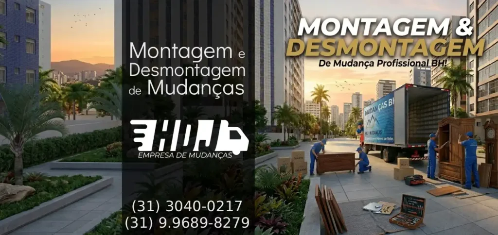 Montagem e Desmontagem de Mudancas por Profissionais HDJ